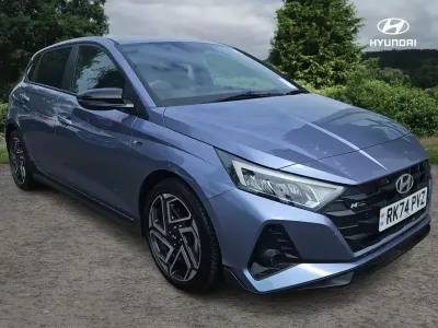 Used Hyundai i20 N Line 99 HP (72 kW) 2024 Blue Hatchback