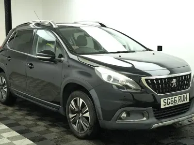 Used Peugeot 2008 Allure 82 HP (60 kW) 2016 Black SUV