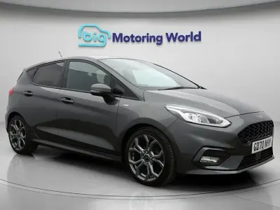 Begagnad Ford Fiesta ST-Line 125 HK (91 kW) 2020 Grå Halvkombi