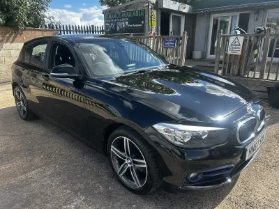 Used BMW 116 Sport Line 114 HP (83 kW) 2017 Black Hatchback