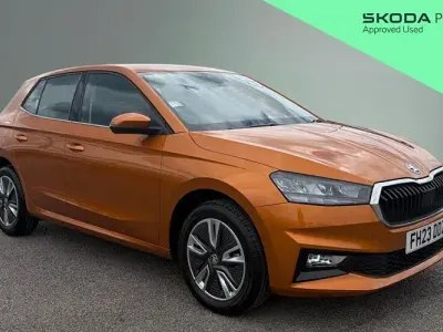 Usado Skoda Fabia SE L 110 HP (80 kW) 2023 Laranja Citadino
