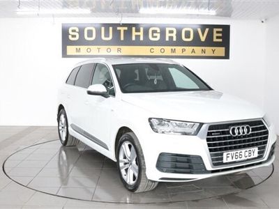 used Audi Q7 3.0 TDI QUATTRO S LINE 5d 269 BHP 2 OWNERS WITH FSH WITH 4 STAMPS