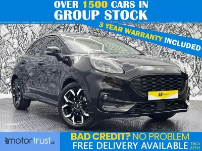 Used Ford Puma ST-Line X 125 HP (91 kW) 2022 Black SUV