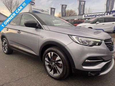 Used Vauxhall Grandland X SRi 130 HP (95 kW) 2020 Grey SUV