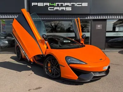 Used McLaren 570S 570 HP (419 kW) 2017 Orange Coupe