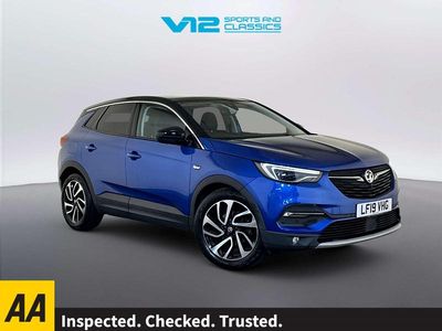 Used Vauxhall Grandland X Ultimate 177 HP (130 kW) 2019 Blue SUV