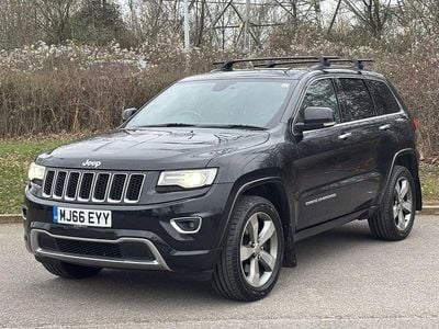 Used Jeep Grand Cherokee Overland 247 HP (181 kW) 2016 Black SUV
