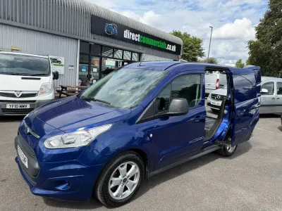 Used Ford Transit Limited 118 HP (86 kW) 2017 Blue Van
