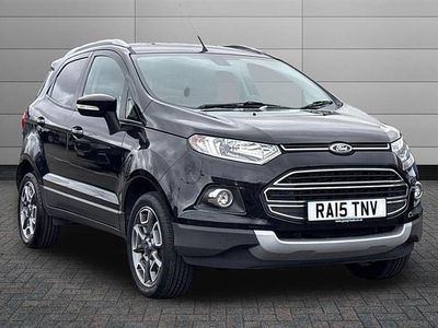 Used Ford Ecosport Titanium 90 HP (66 kW) 2015 Black SUV
