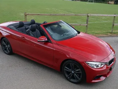 Usado BMW 435 M Sport 2014 Rojo Descapotable