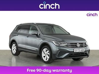 Grey Used 2022 VW Tiguan Allspace Life SUV | £22,459 (Fair price)