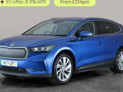 Used Skoda Enyaq iV ecoSuite 150 kW (204 HP) 2021 Blue SUV