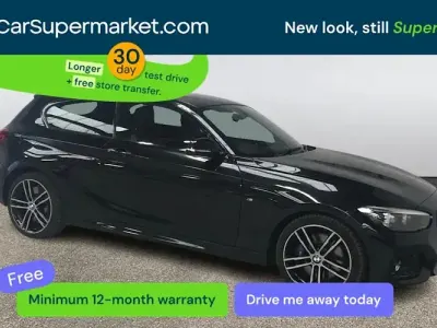 Używany BMW 118 Efficient Dynamics 150 KM (110 kW) 2019 Czarny Hatchback