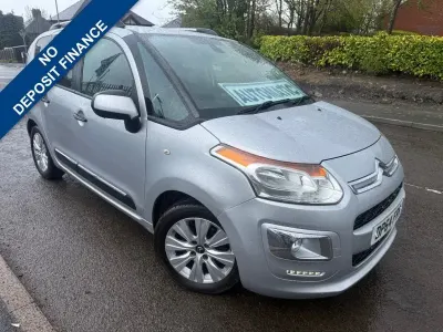 Begagnad Citroën C3 Picasso Exclusive 120 HK (88 kW) 2015 Silver Minibuss