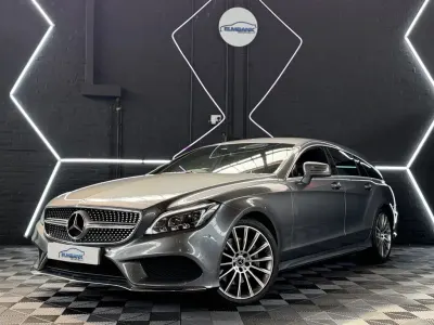 Used Mercedes CLS350 Shooting Brake AMG line 258 HP (189 kW) 2017 Grey Estate