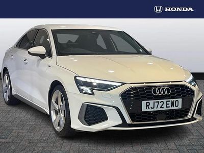 Used Audi A3 S-Line 108 HP (79 kW) 2022 White Sedan