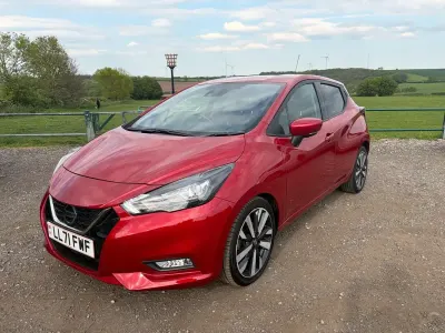 Used Nissan Micra S 92 HP (67 kW) 2021 Red Hatchback