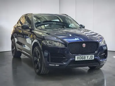 Used Jaguar F-Pace R-Sport 240 HP (176 kW) 2018 Blue SUV
