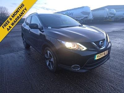 Black Used 2015 Nissan Qashqai N-TEC SUV | £7,795 (Good price)