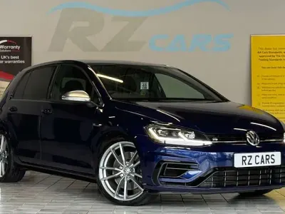 Used VW Golf VII R 300 HP (220 kW) 2019 Blue Hatchback