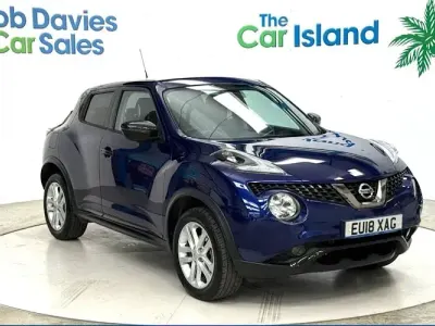 Usado Nissan Juke S 116 HP (85 kW) 2018 Azul SUV