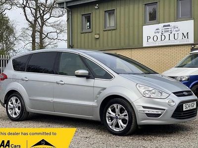 Used Ford S-MAX Titanium 140 HP (102 kW) 2014 Silver MPV