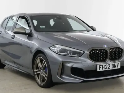 Used BMW M135 Shadowline 302 HP (222 kW) 2022 Grey Hatchback