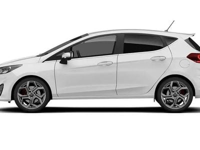 Usado Ford Fiesta ST-Line 125 HP (91 kW) 2018 Prateado Citadino