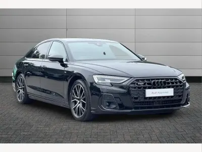 Used Audi A8 Black Edition 340 HP (250 kW) 2024 Mythos black Sedan