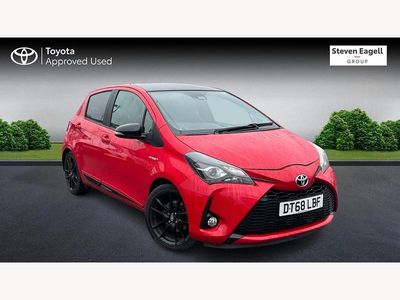 Used Toyota Yaris Hybrid Sport 2019 Red/black Hatchback