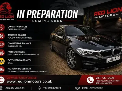 Used BMW 520 M Sport 187 HP (137 kW) 2018 Black Sedan