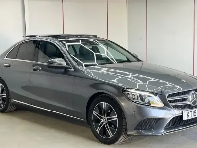 Used Mercedes C200 Premium Plus 2019 Grey Sedan