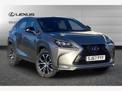 Silver Used 2017 Lexus NX300h Sport Line SUV | £19,299 (Fair price)