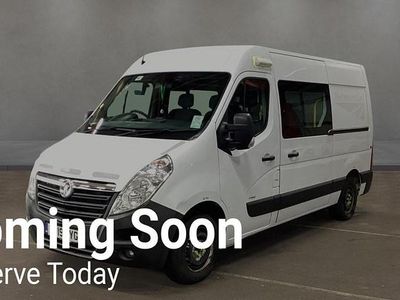 Used Vauxhall Movano 130 HP (95 kW) 2019 White MPV