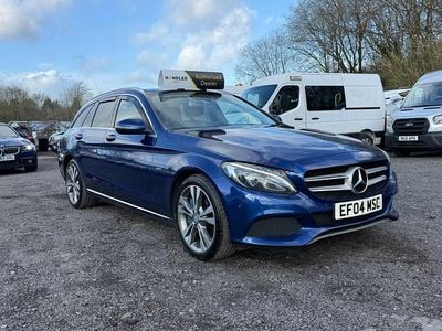 Used Mercedes C350e Premium Plus 2016 Blue Estate