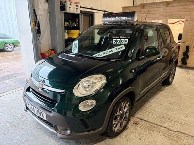 Used Fiat 500L Trekking 85 HP (62 kW) 2014 Green MPV