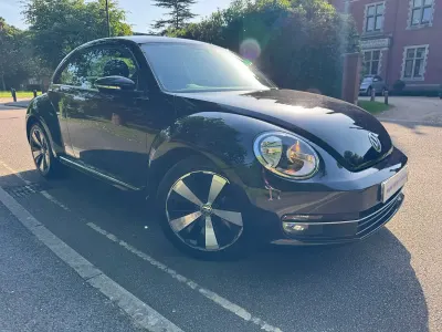 Used VW Beetle Design 105 HP (77 kW) 2014 Black Hatchback