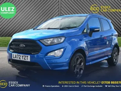 Second-hand Ford Ecosport ST-Line 125 CP (91 kW) 2022 Albastru SUV