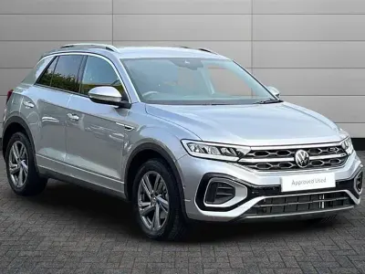 Begagnad VW T-Roc Cabriolet R-line 150 HK (110 kW) 2025 Silver SUV