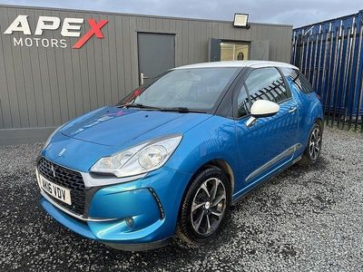 Blue Used 2016 DS Automobiles DS3 Elegance Hatchback | £3,595 (Fair price)
