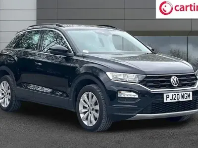 Used VW T-Roc SE 116 HP (85 kW) 2020 Black SUV