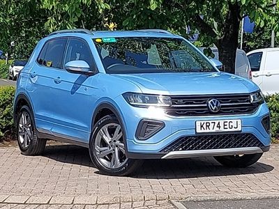 Blue Used 2024 VW T-Cross R-line SUV | £23,998 (A bit pricey)
