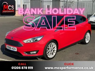 Używany Ford Focus Titanium X 100 KM (73 kW) 2016 Czerwony Hatchback