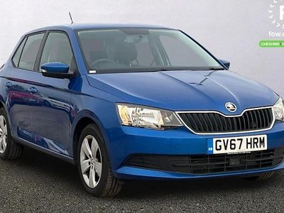 Blue Used 2018 Skoda Fabia SE Hatchback | £9,299 (Fair price)