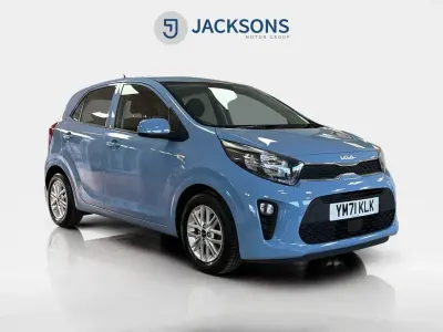 Usado Kia Picanto 66 HP (48 kW) 2022 Azul Citadino