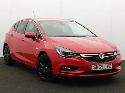 Second-hand Vauxhall Astra 150 CP (110 kW) 2019 Roșu Hatchback