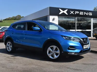 Used Nissan Qashqai Acenta Premium 2020 Blue SUV