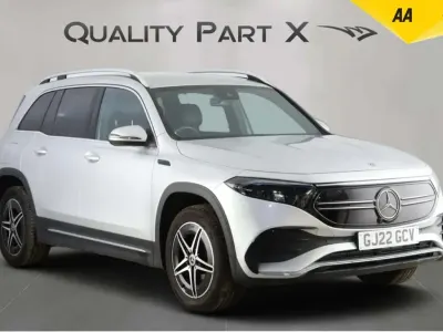 Used Mercedes EQB350 AMG line 214 kW (292 HP) 2022 Silver SUV