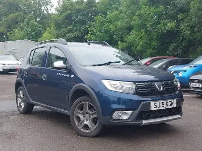 Used Dacia Sandero Comfort 95 HP (69 kW) 2019 Blue Hatchback
