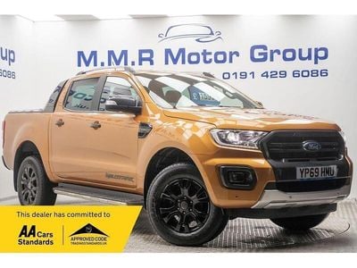 Orange Used 2019 Ford Ranger Wildtrack Pickup | £15,830 (Good price)